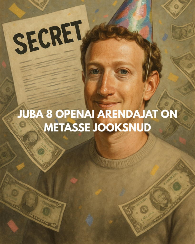 Zuckerbergi salajane list: OpenAI järgmised tegijad jooksevad Meta paati