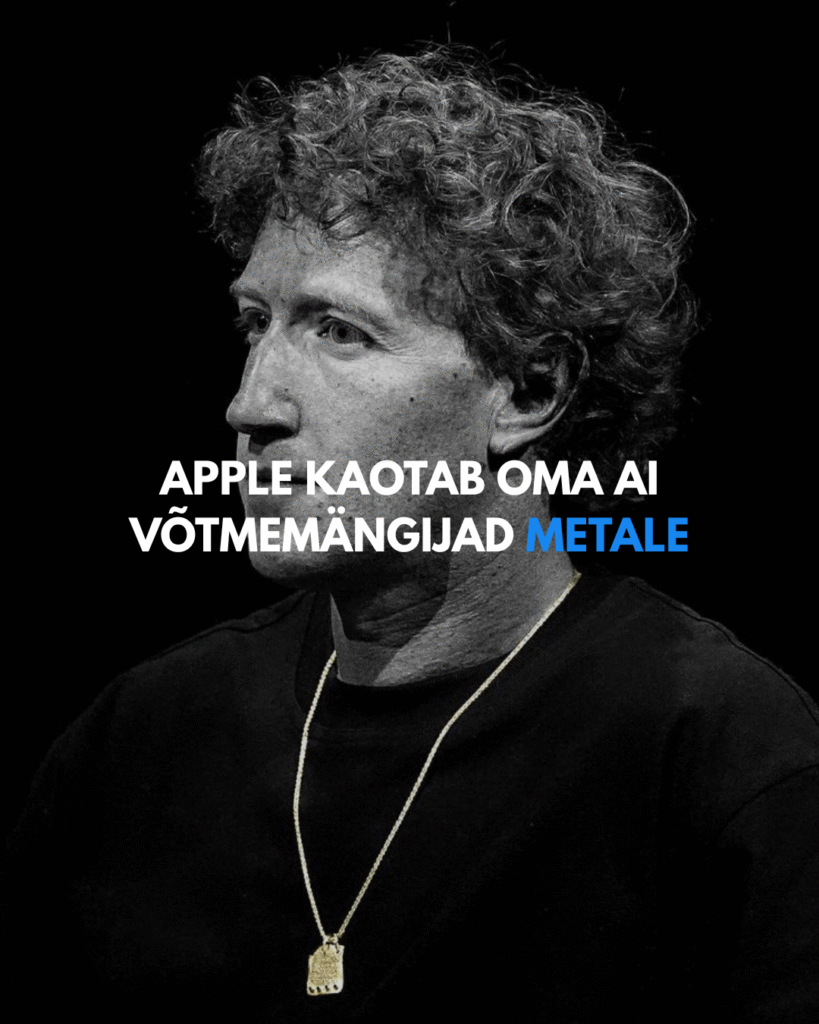 Meta värbab Apple’i tipp-AI-insenere kümnete miljonite eest